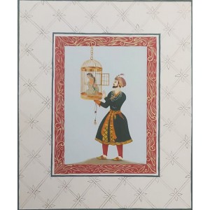 Ariba Mughal, 10 x 12 Inch, Gouache on Wasli, Miniature Painting, AC-ARBA-006